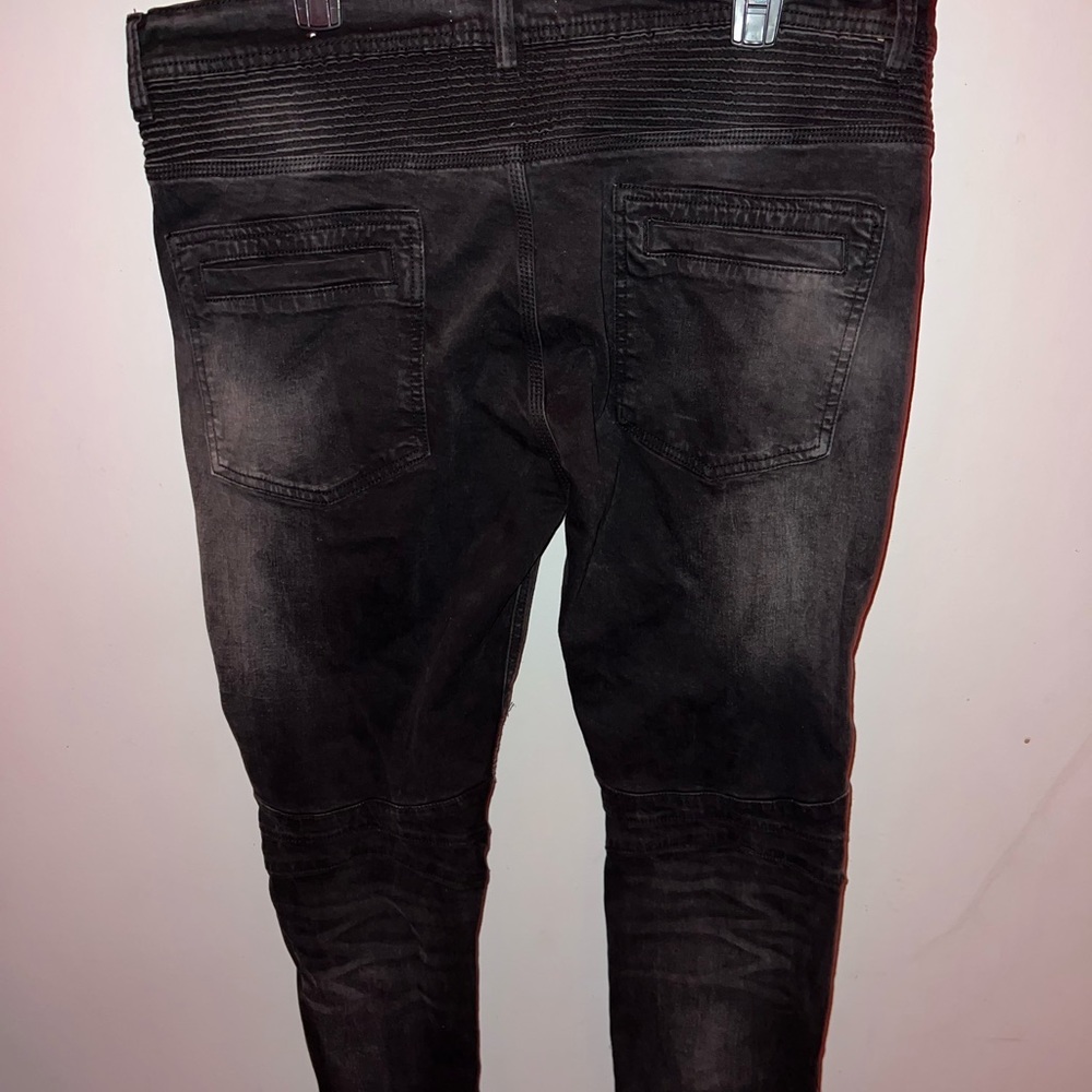Mens Skinny jeans      Color:Black - Picture 2 of 3